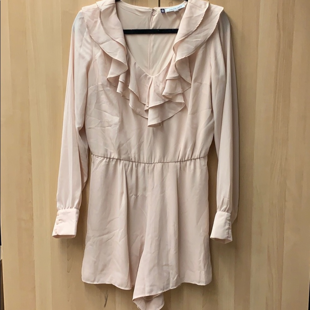 Baby Pink Ruffles Romper